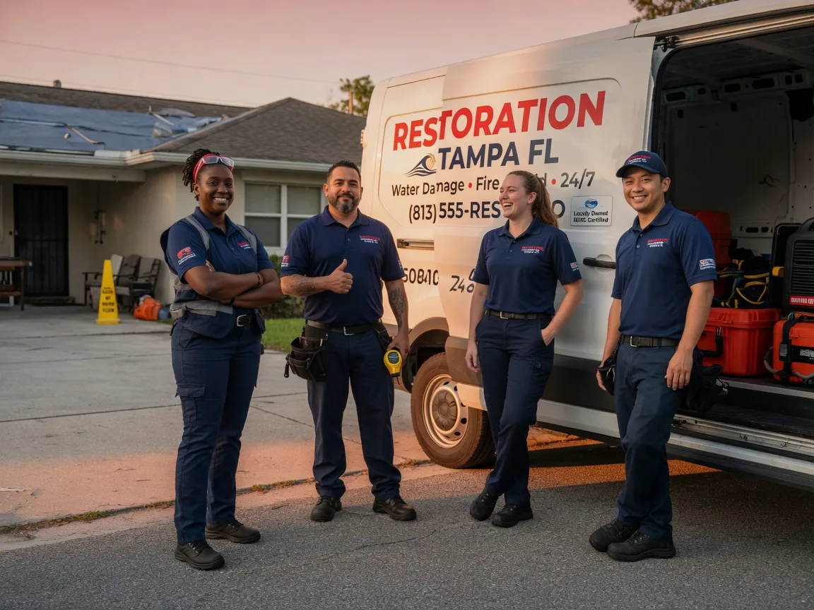 Water Damage Restoration company in Van Vleck, TX